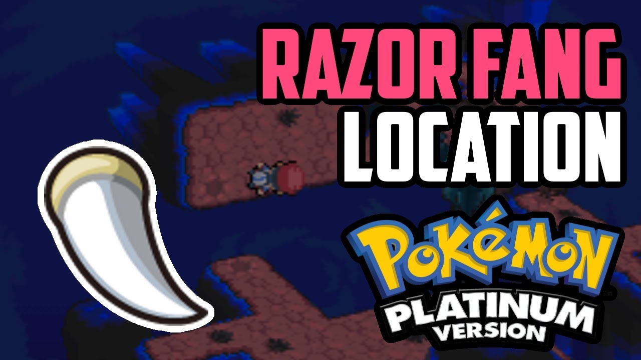 Где найти Бритвенный Клык &mdash; Pokemon Platinum (все методы)