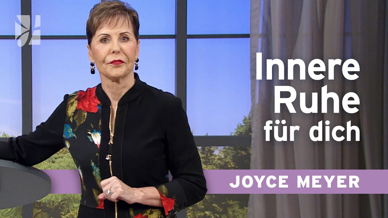 Tiefenentspannt: Wie du ruuuhig werden kannst! – Joyce Meyer – Mit Jesus den Alltag meistern