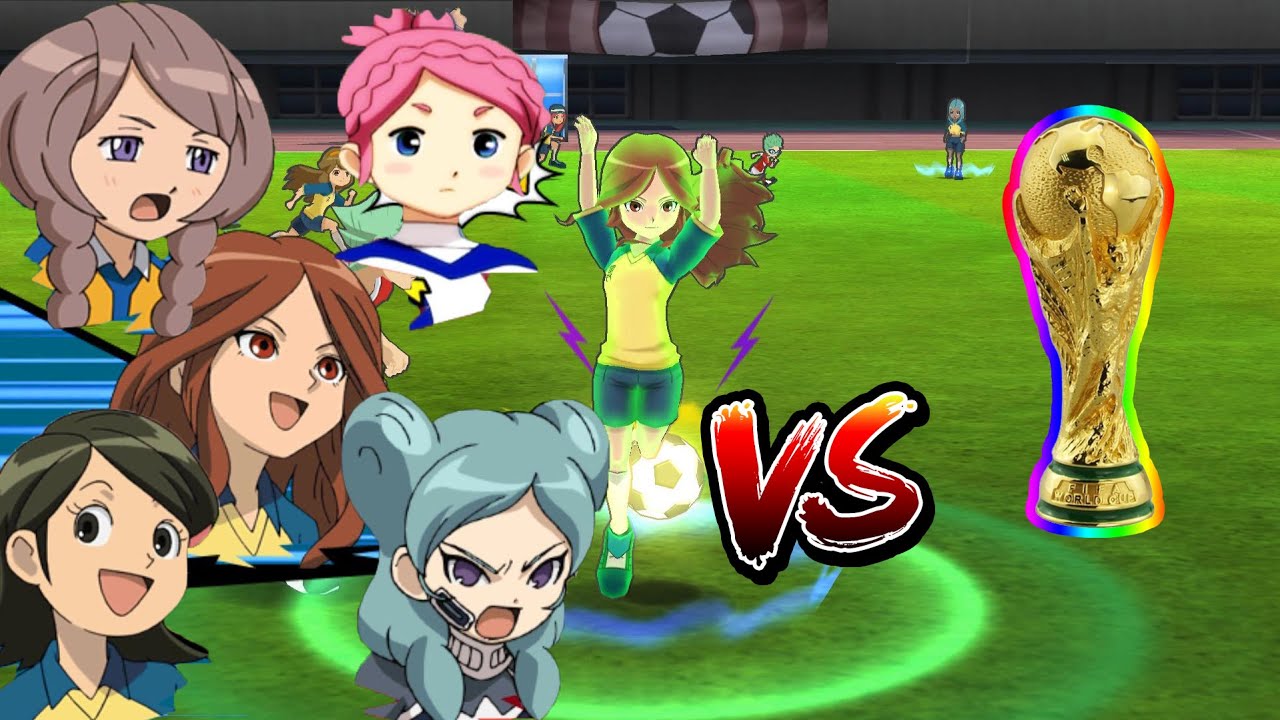 Inazuma Eleven Go Strikers 2013! Custom Raimon Girl 4.0 Tournament Wii (Dolphin/Gameplay)