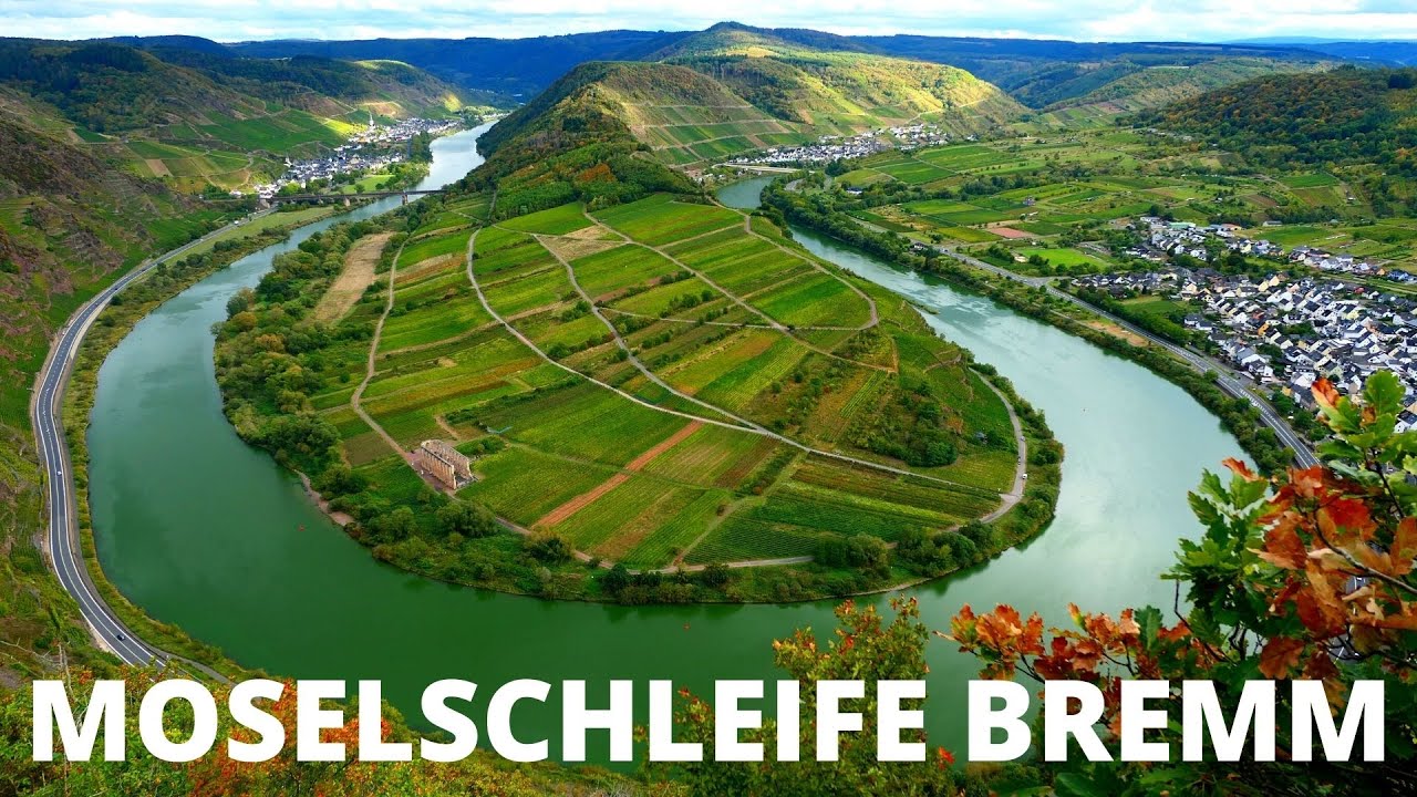 MOSELSCHLEIFE BEI BREMM - Wanderung zu dem atemberaubenden Aussichtspunkt