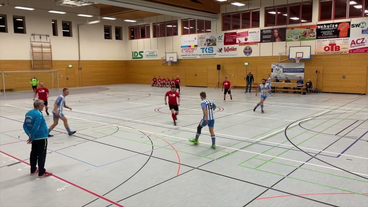 Hallenturnier Marienberg 2023 SV Elterlein - Schwarzbach AH