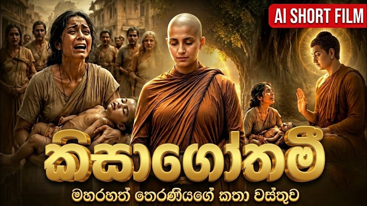 🔴කිසාගෝතමී කතා වස්තුව |අබ මිටක් සොයා ගිය ඇගේ නොඇසූ කතාව #kisagothami #dhammapada