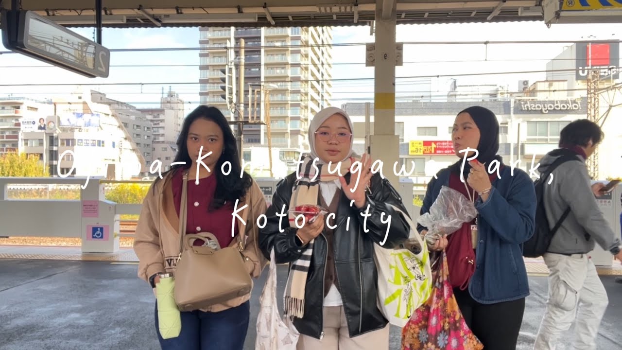 Hari terakhir di Jepang, kita main ke taman dan makan di Restaurant  di akihabara