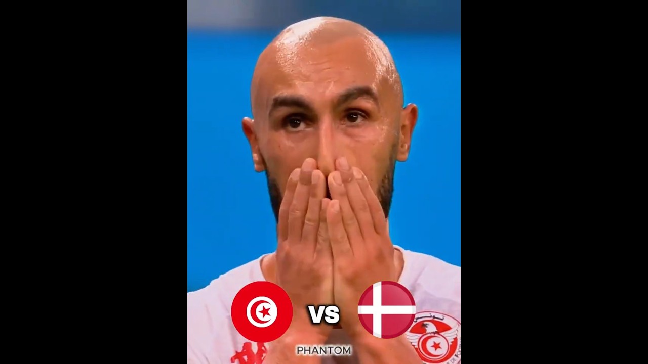 Tunisie Denmark World Cup 2022 🔥 .