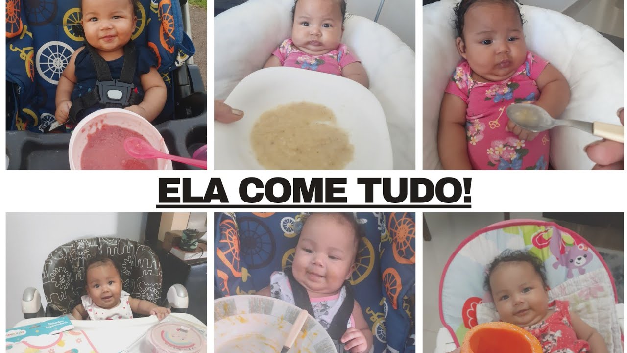 Introdução alimentar aos 3 meses💜 Preparação das papinhas💜Dicas 💜