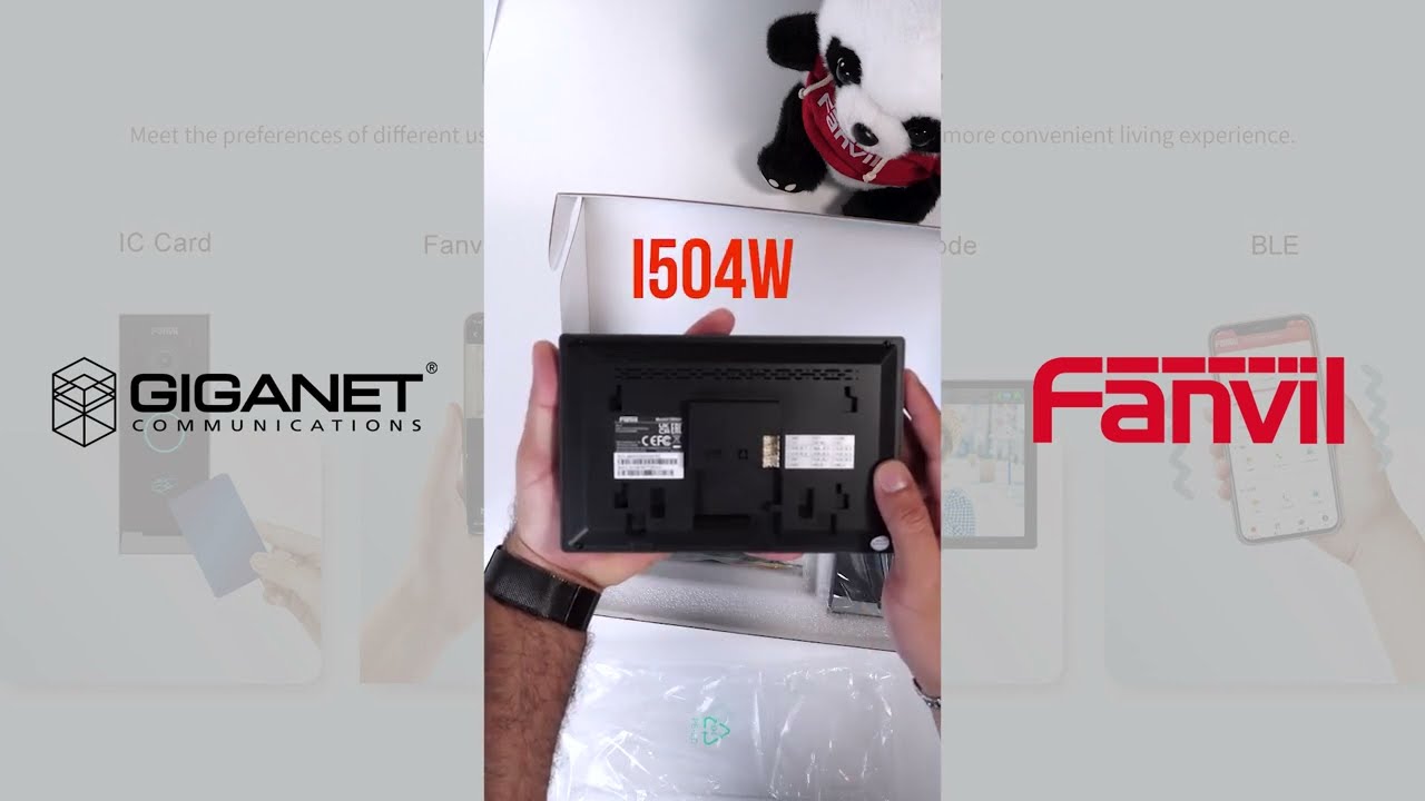 IP Video Intercom KIT de #Fanvil: #unboxing  y conexión del equipo