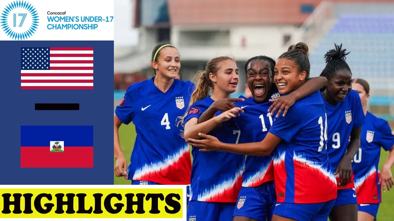 USA vs Haiti Highlights | Women's U17 Concacaf 2026 Qualifiers
