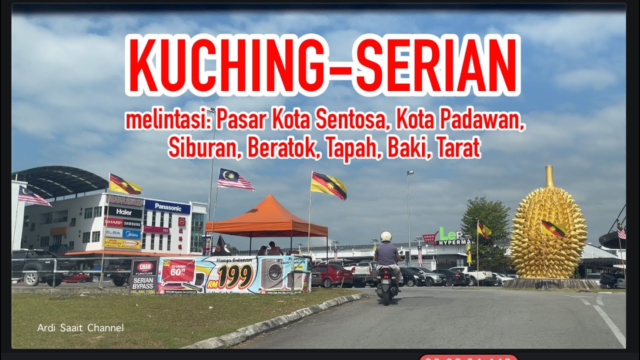 KUCHING-SERIAN #2023 #travel #borneo #panborneo #sarawak