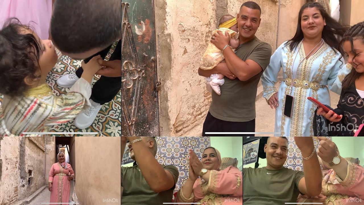 عقيقة لوستي آسية دكشي داز غزال🥳 مع العائلة كولشي كان فرحان وناشط 💃
