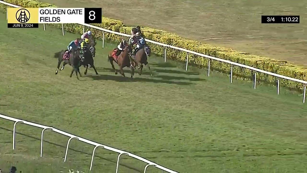 Race 8 Replay on June 9, 2024 at Golden Gate Fields