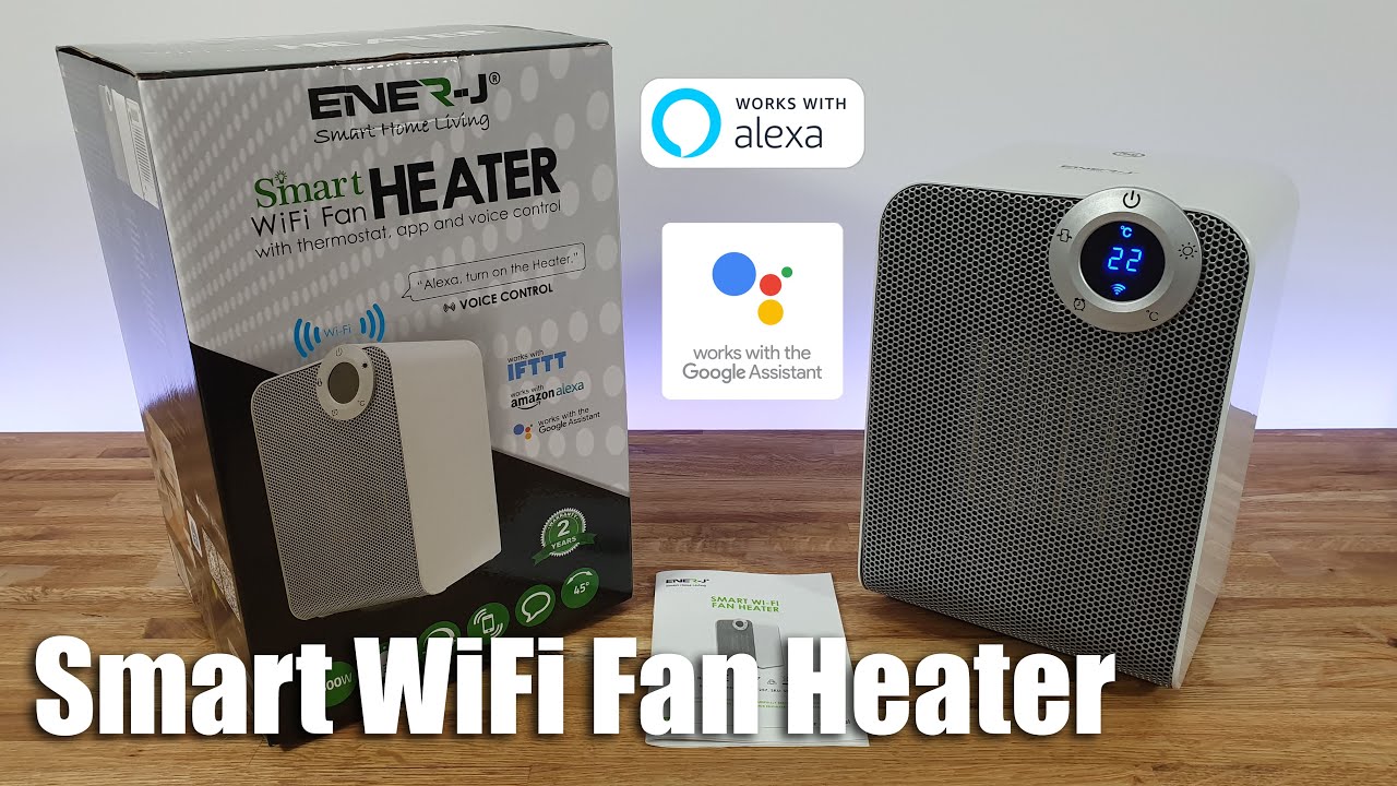 Smart Fan / Heater works with Alexa and Google! Smart Life / Tuya from Ener-J