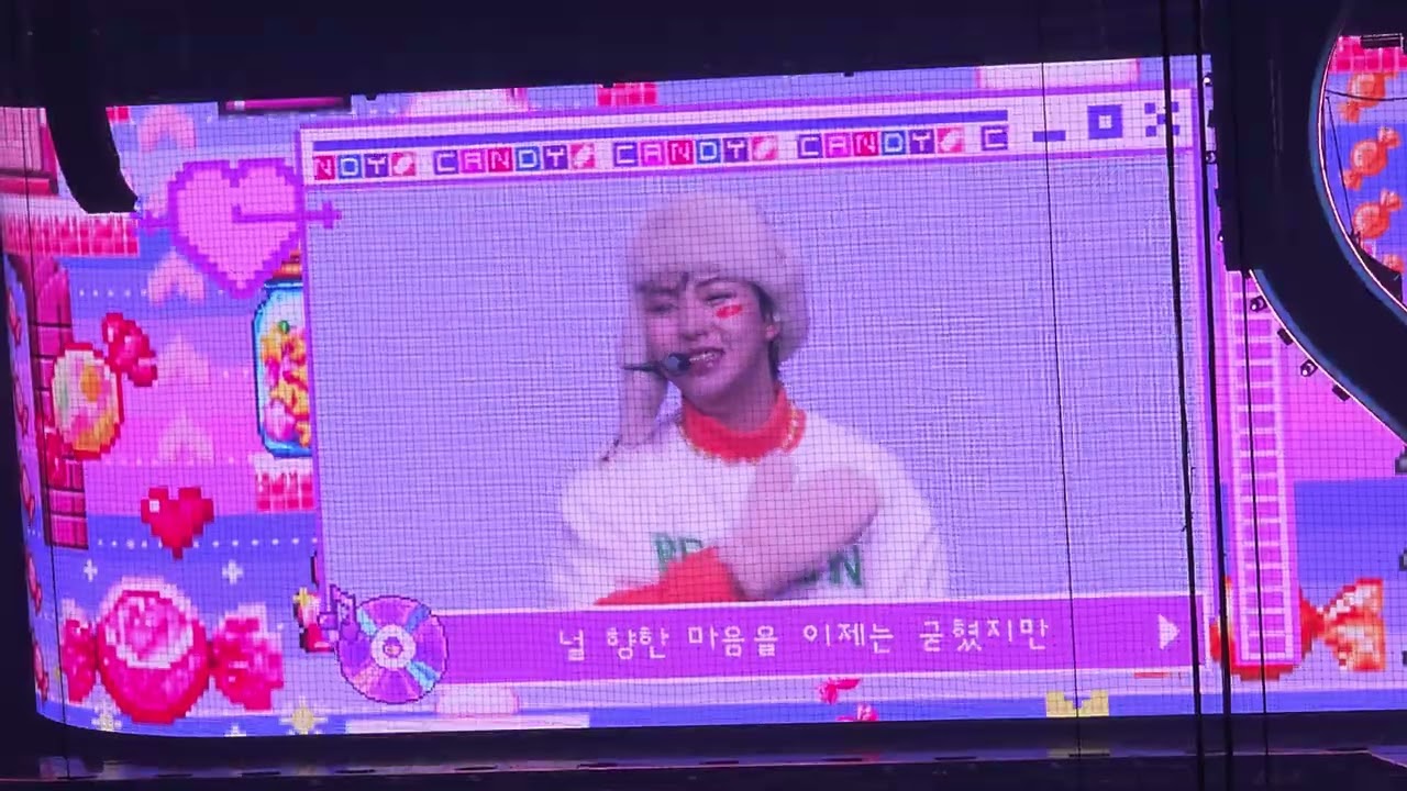H.O.T x NCT DREAM x WayV x RIIZE x NCT WISH 'Candy' 전광판 / 2025 SMTOWN LIVE DAY 1/ 250111