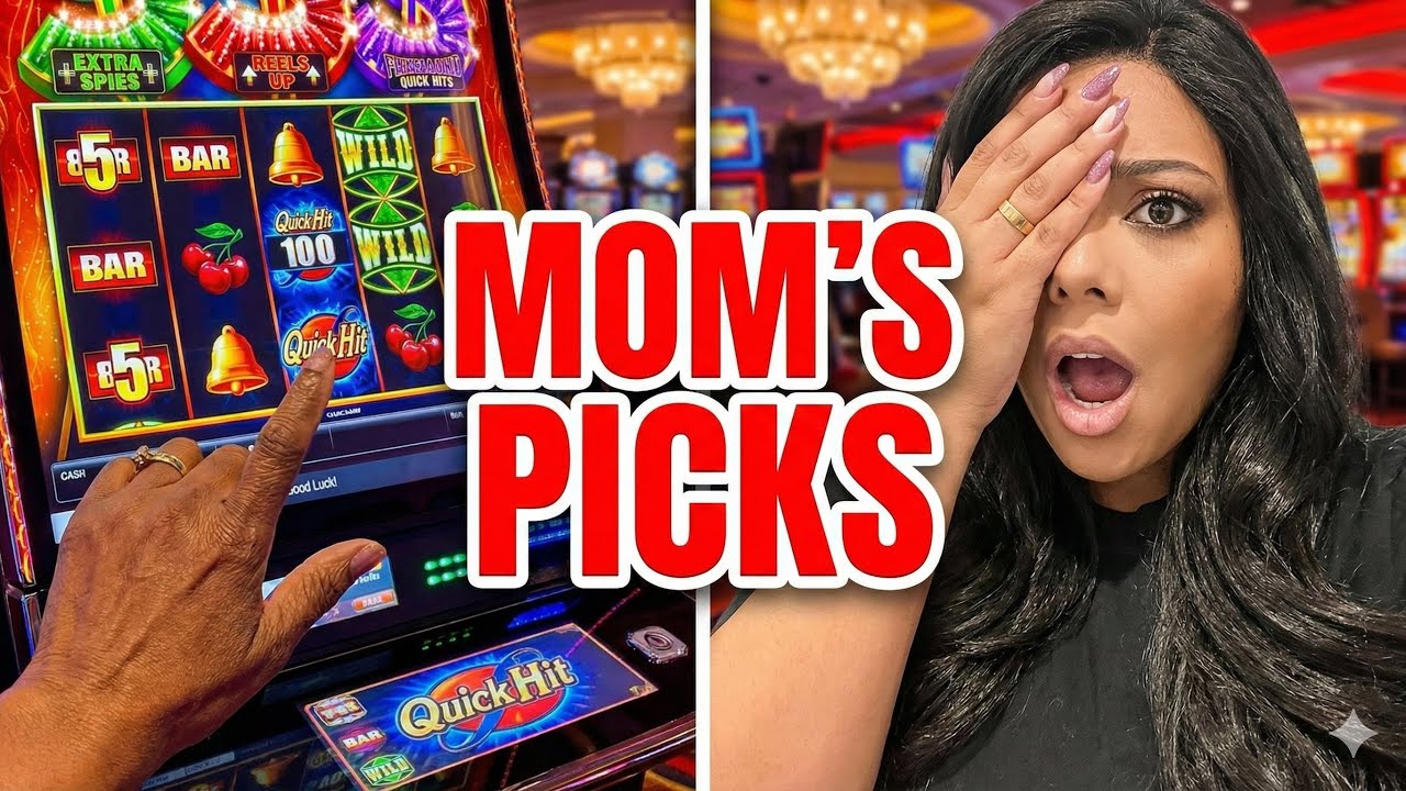 I Let My Mom Pick My Slot Machines... (BIG MISTAKE?!) 📉