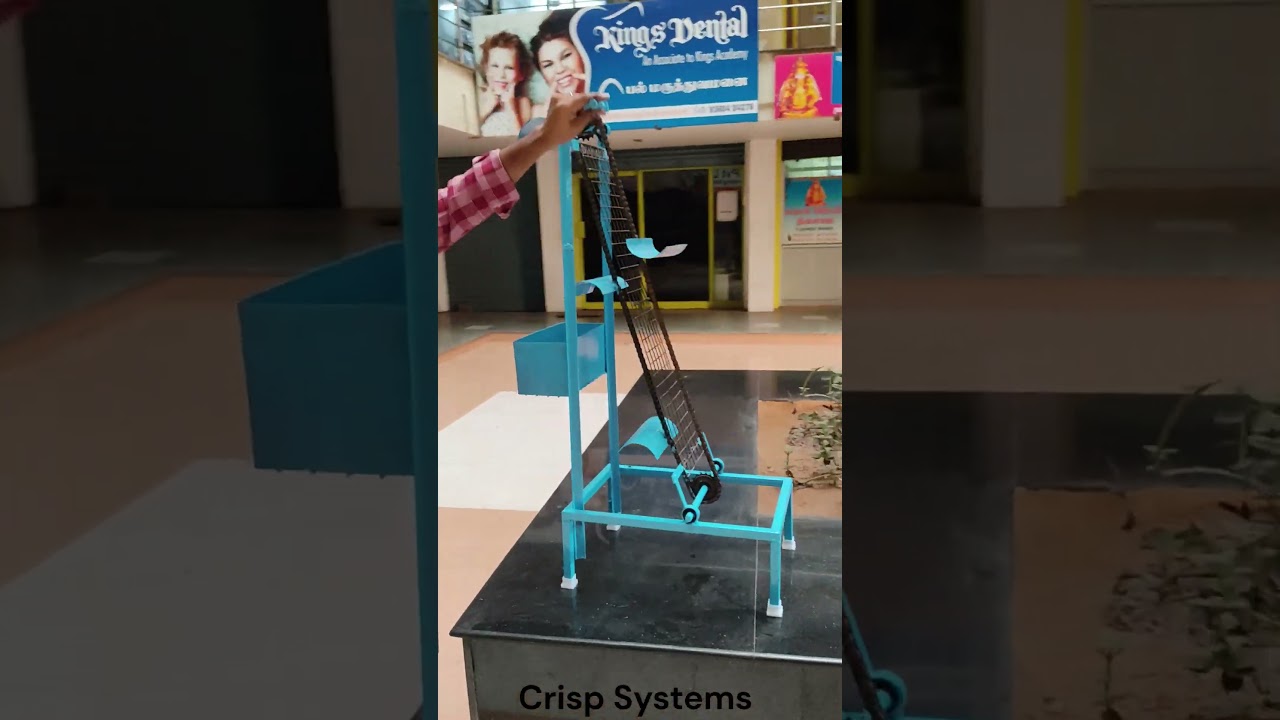 Hand operated Bucket Elevator | Mechanical Projects
