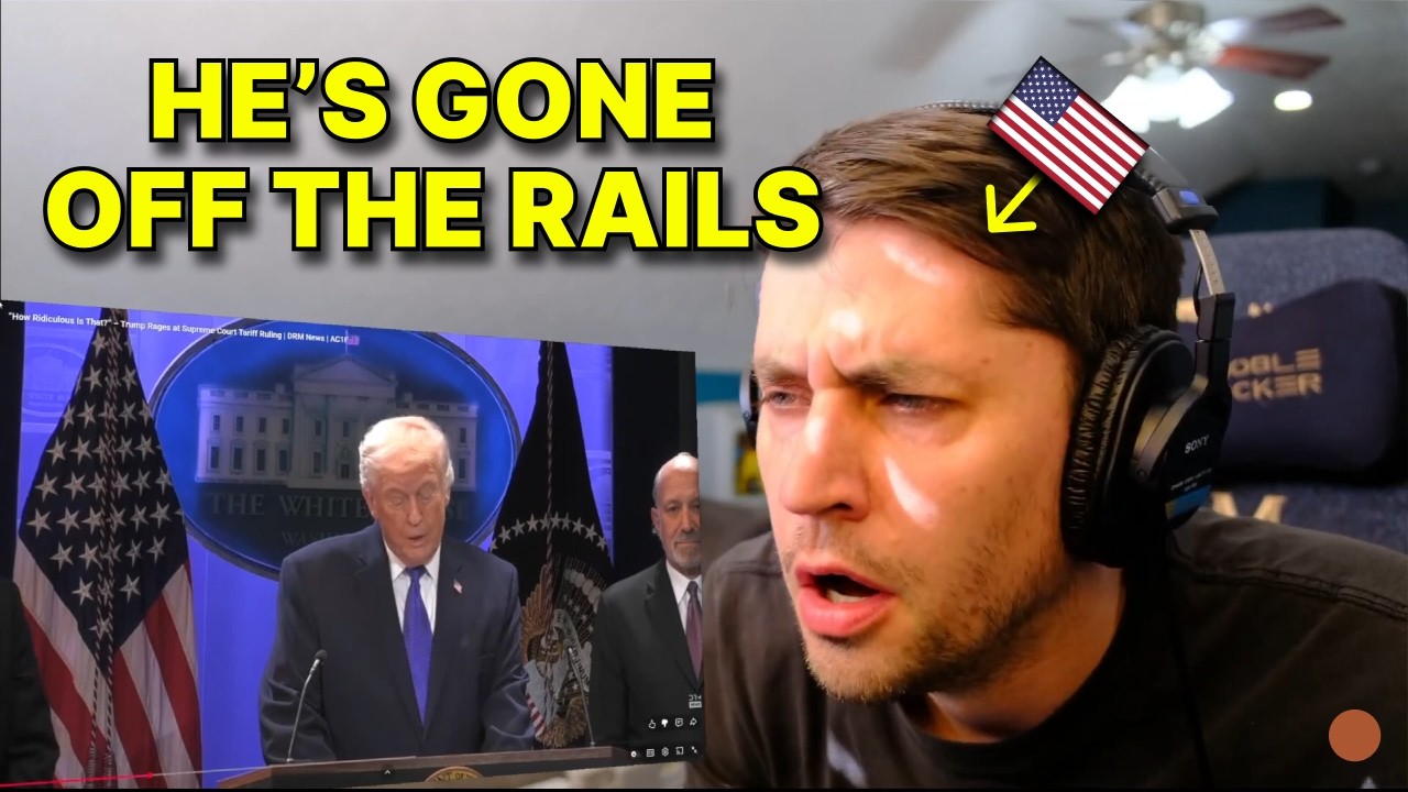 American reacts to Trump's TANTRUM 