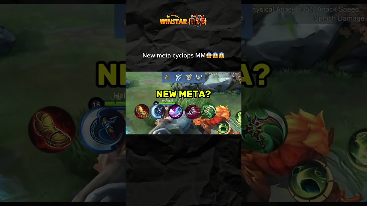 #cyclops #hero #newbill #mobilelegends attack speed powerful 😱😱😱😱