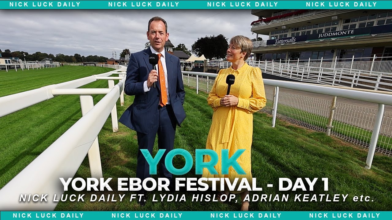 York Ebor Festival LIVE! Day 1 Wednesday ft. Lydia Hislop, Adrian Keatley, Jason Hart etc.