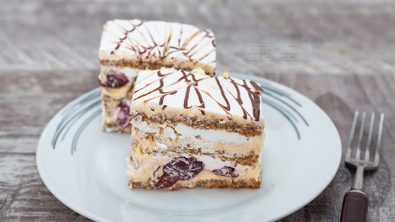 Moskva torta - Moscow cake recipe - Bebina kuhinja - Domaći video recept