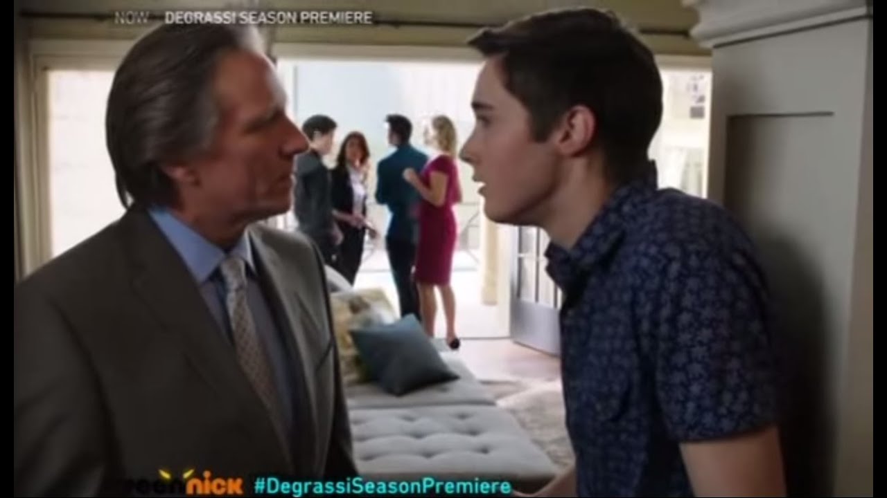 Miles Hollingsworth III and his Dad | Degrassi