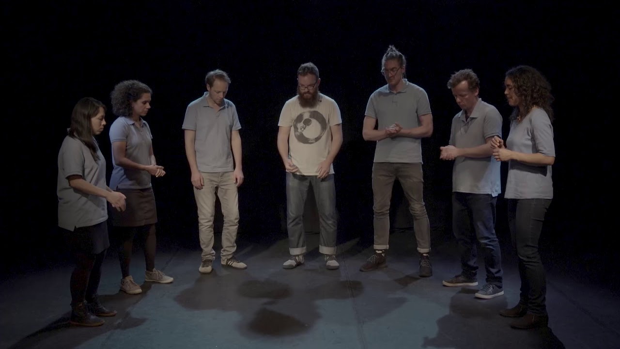 Feeling Time_Skills Exercise #25, shared feeling of time, pulse and its subdivisions in group!