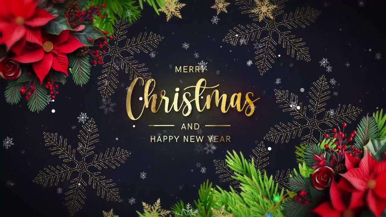 Merry Christmas Intro 2025 - After Effects Template