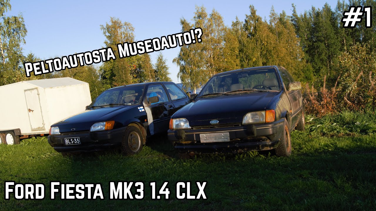 Ford Fiesta MK3 Entisöinti Jakso1: Peltoautosta Museoauto?