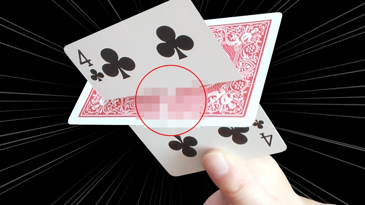 見た目がヤバすぎるトランプカードが貫通するマジック 4種類【タネ明かし】Card Warp Magic Tricks