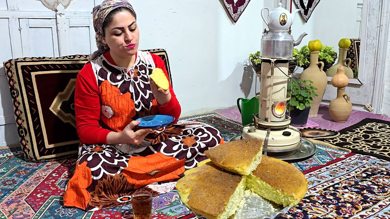 Деревенский апельсиновый торт: Мягкий как облако🍰