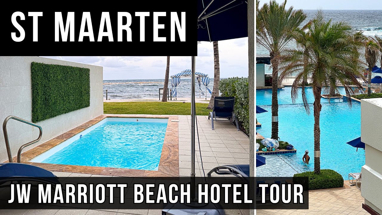St. Maarten 🏝️ Best Hotel? JW Marriott St. Maarten Beach Resort Review 2025