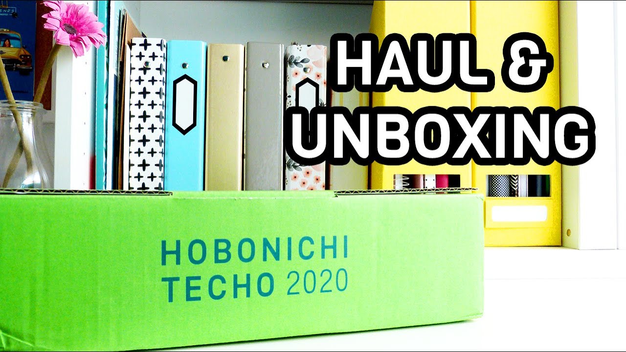 2020 Hobonichi Techo - Haul & Unboxing