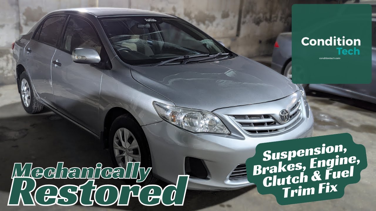 Toyota Corolla 2012 Full Mechanical Restoration | Clutch Vibration & Fuel Trim Fixed