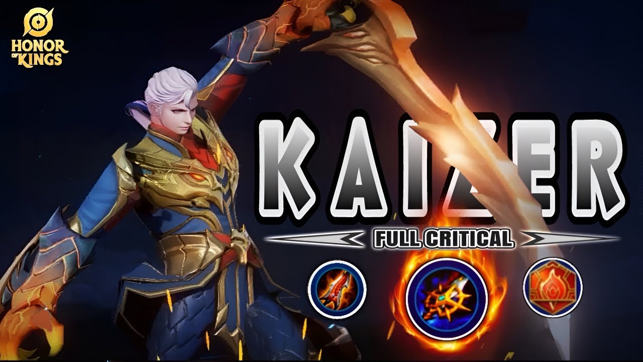 FULL CRITICAL KAIZER CLASH LANE?! DOES IT REALLY WORK? | BUILD & ARCANA | HONOR OF KINGS | 112