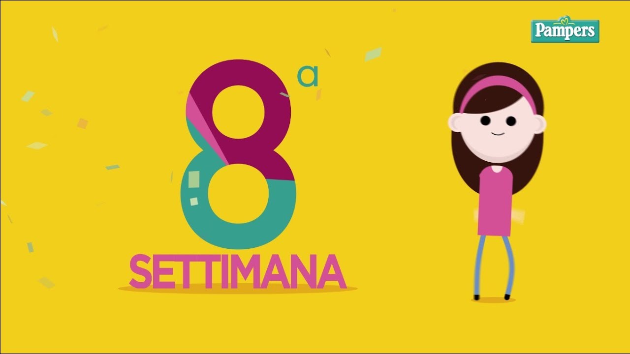 8&deg; settimana di gravidanza