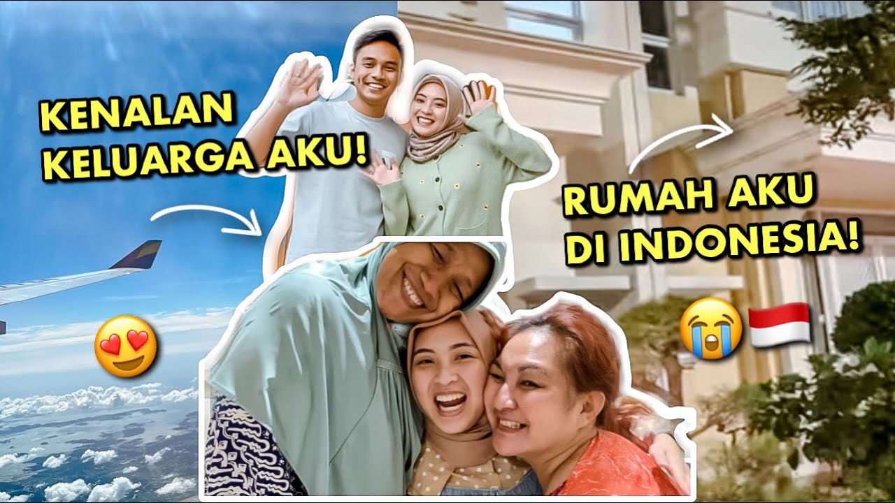 AKHIRNYA AKU PULANG KE INDONESIA 😭🇮🇩 KELUARGA PADA NANGIS! HOME TOUR RUMAH & MEET MY FAMILY 🥰