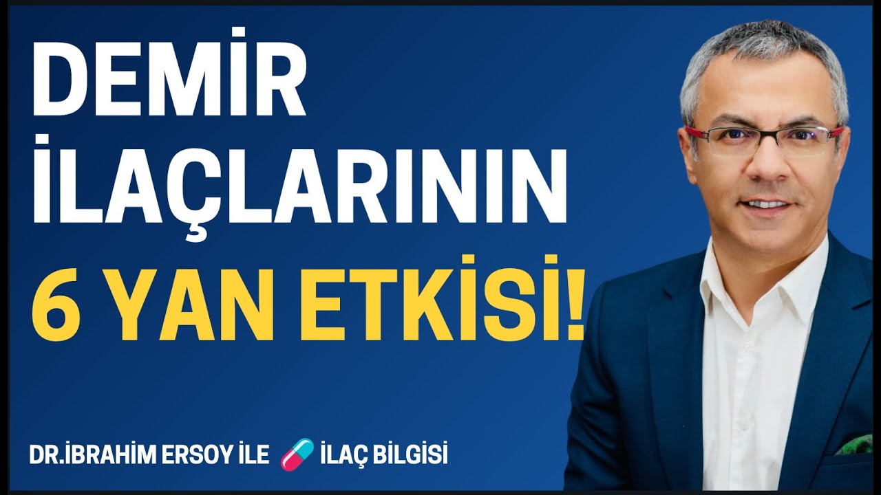 Demir İlaçlarının 6 YAN ETKİSİ!