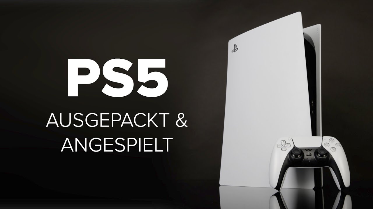 PS5: Unboxing, Vergleich Playstation 5 und Xbox Series X, Gameplay | COMPUTER BILD [deutsch]