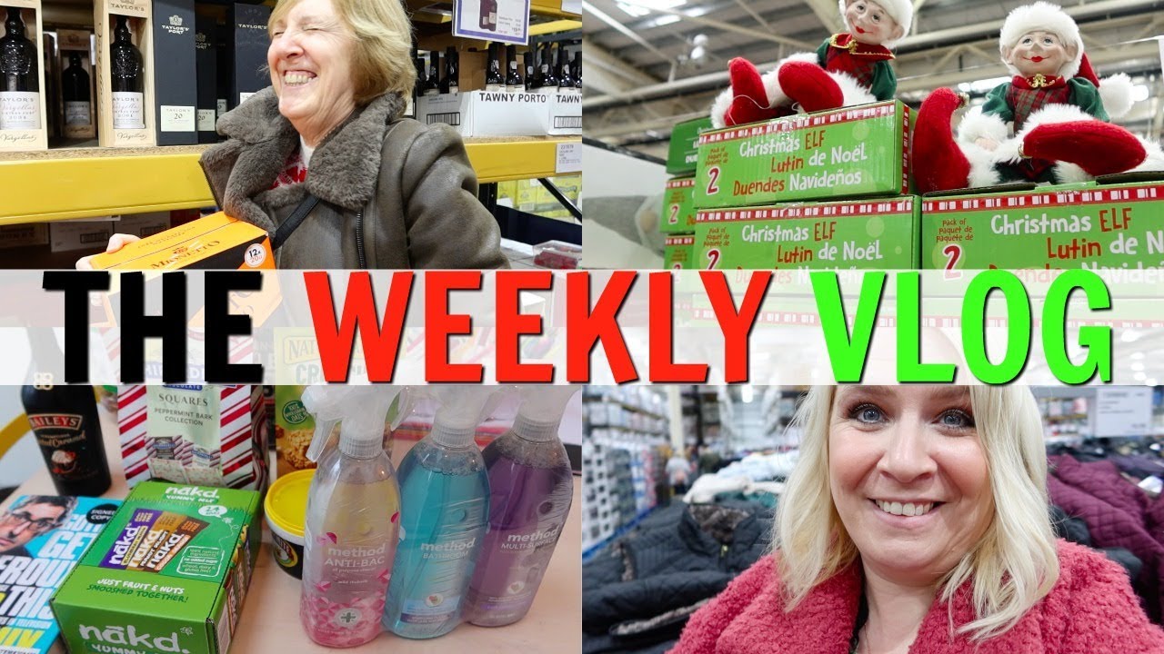 CHRISTMAS COSTCO COME SHOP WITH ME WITH MY MUM!