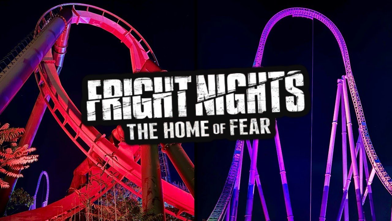 Rides In The DARK At Thorpe Park FRIGHT NIGHTS 2024!