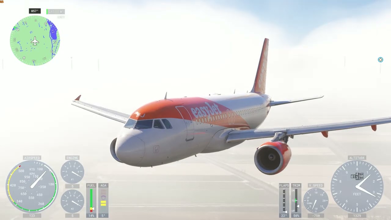 Arrival into Schiphol