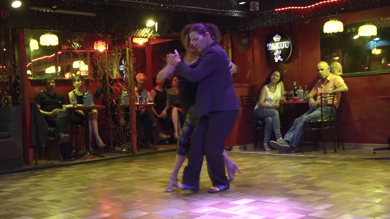 Garúa -Soledad Nani y Romina Pernigotte (1/3) La Milonga Stgo de Chile.
