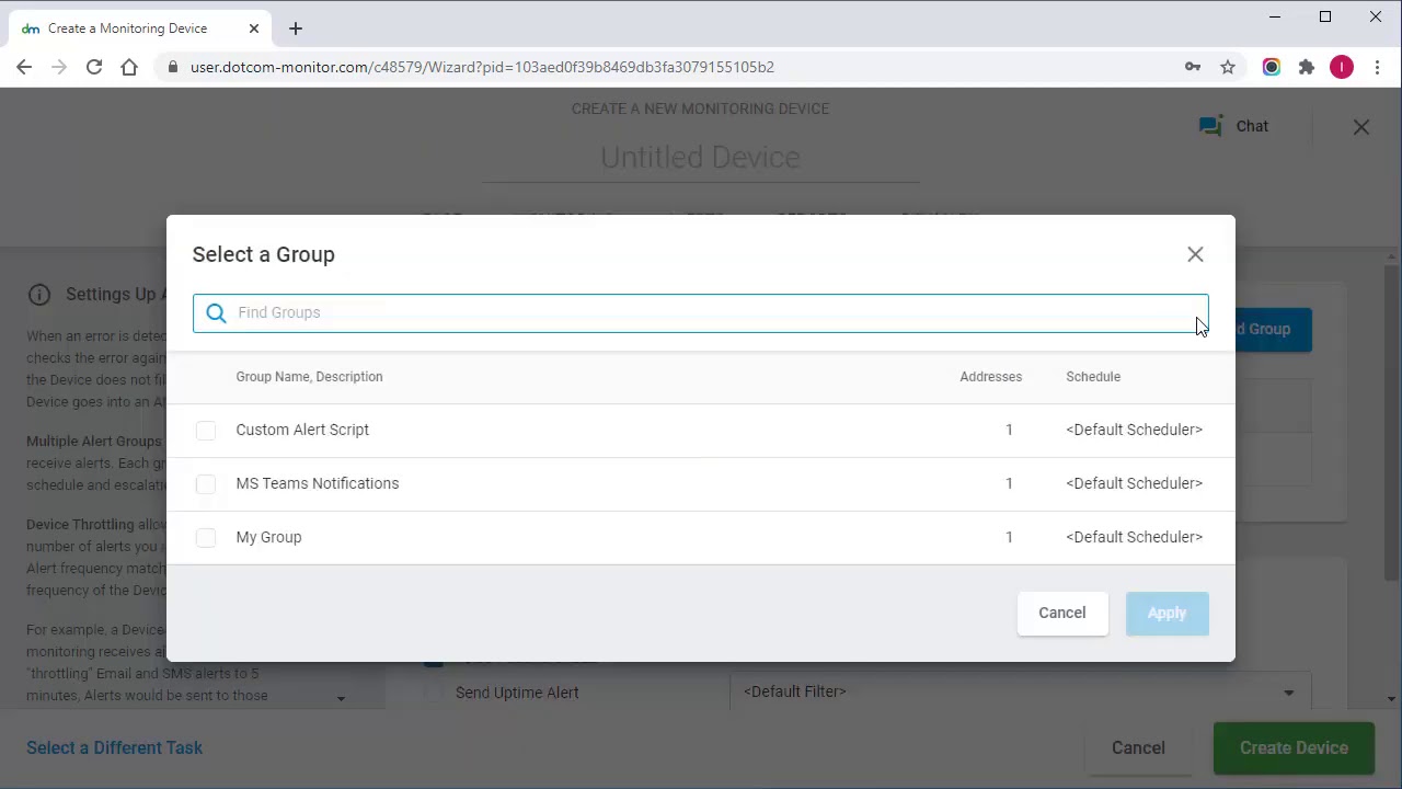 Web Page Monitoring