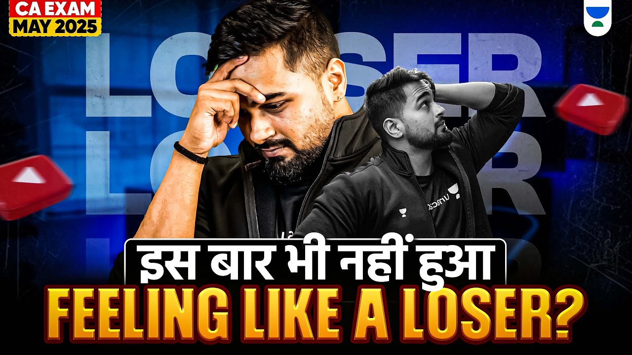 Failed CA Exams Even After Full Effort? Watch This Before You Quit! 💔 | Ft. CA CS Shantam Gupta
