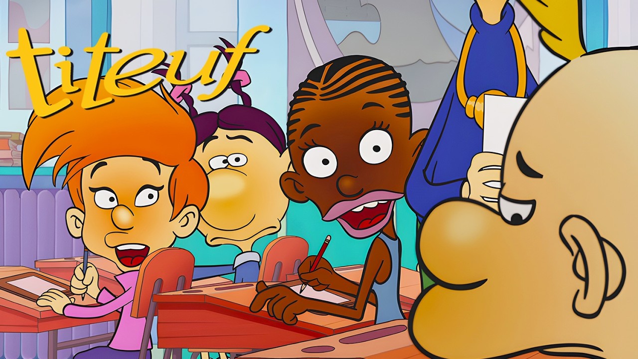 👉 TITEUF | Il invente un mensonge ÉNORME pour éviter un zéro ! 😈 | 1H | S4 | Dessin animé culte