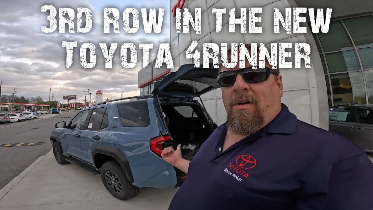 Toyota 4Runner 3rd row 2025 and newer