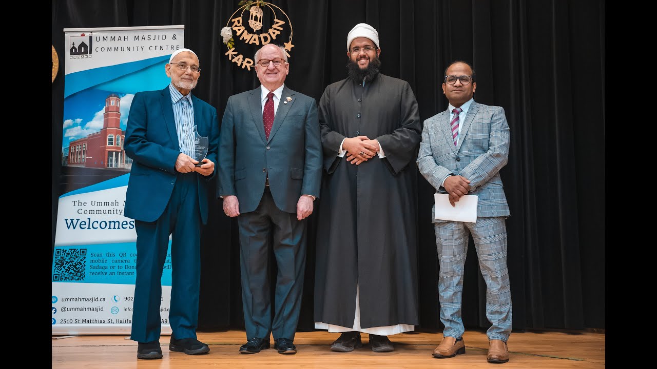 Dr Jamal Badawi Receives the Annual Ummah Society Community Award 2023