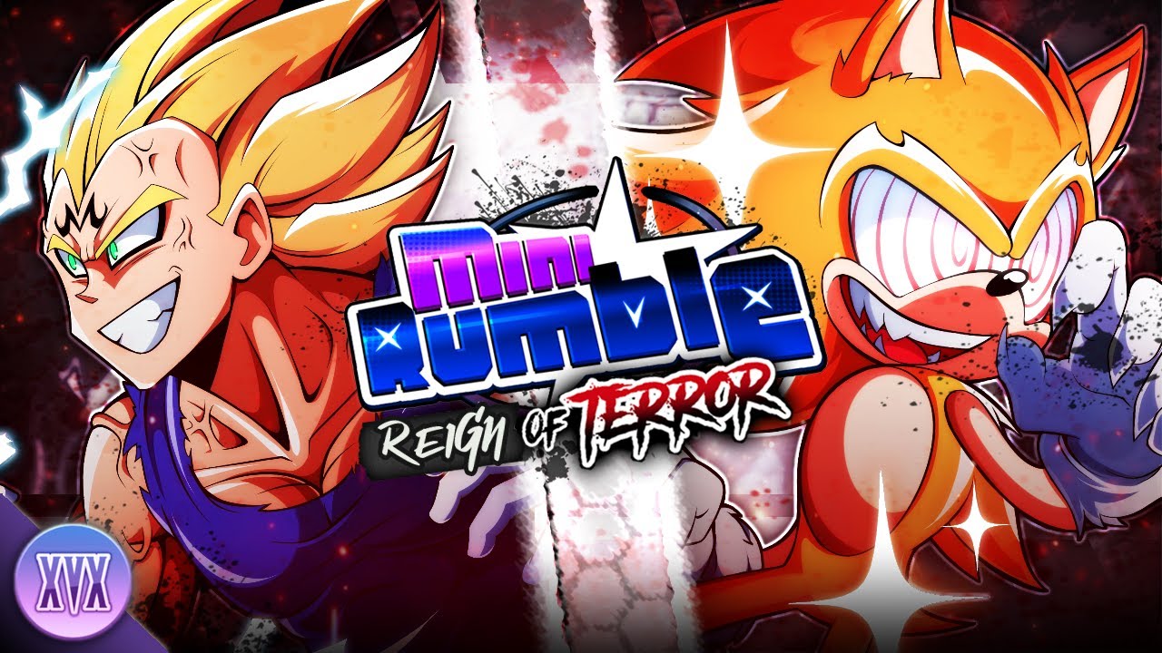 Majin Vegeta vs Fleetway Super Sonic - Mini Rumble S4 EP2