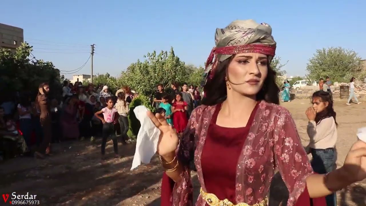 اجمل حفلات كوباني اهالي قرية قرمغ زفاف العروسين محمد & عيشان اقيم الحفل في قرية قرمغ رقم /1/