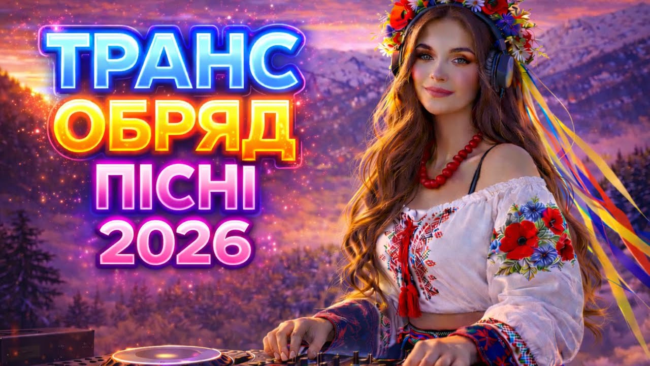 🔥Транс-Обряд ПІСНІ 2026 — Ukrainian Electronic Folk від DJ KALYNA 🌀