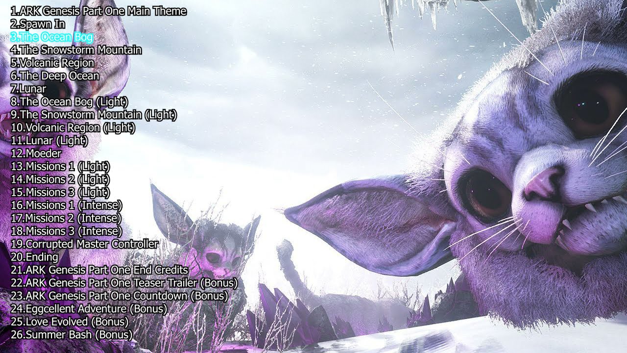 ARK Genesis Part 1 Original Soundtrack-Music