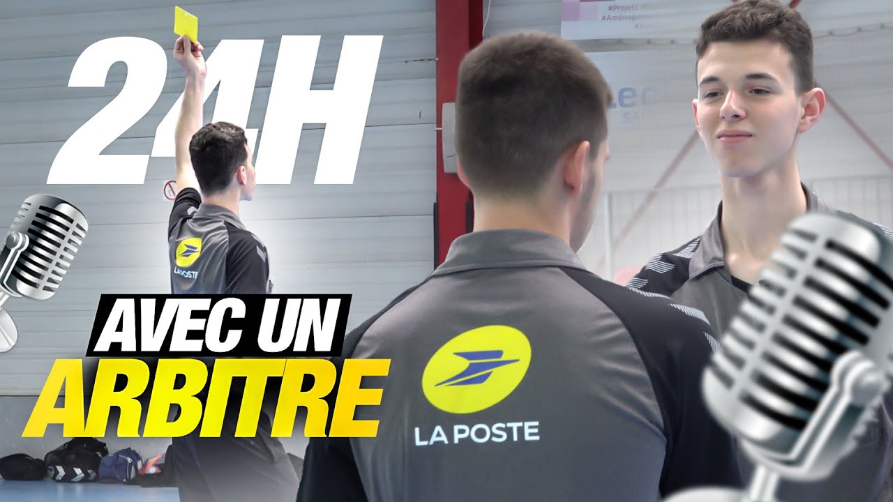 24H avec un Arbitre de Handball sur écoute 🤾‍♂️🎙